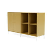 Montana Pair Classic dressoir met benen, komijn/sneeuwwit