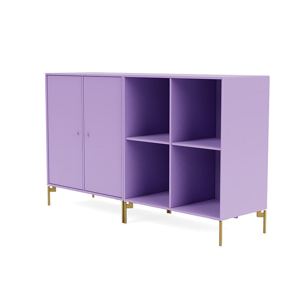 Montana Paar klassisches Sideboard mit Beinen, Iris/Messing