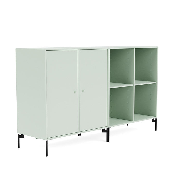 Montana Pair Classic dressoir met benen, mist/zwart