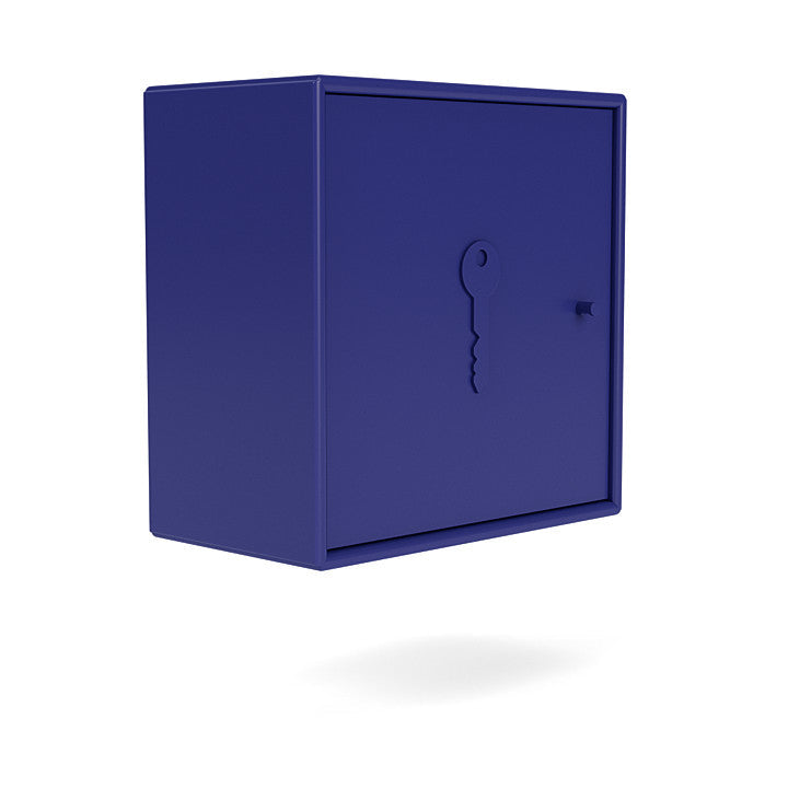 Montana ontgrendel Key Cabinet met ophangrail, Monarch Blue