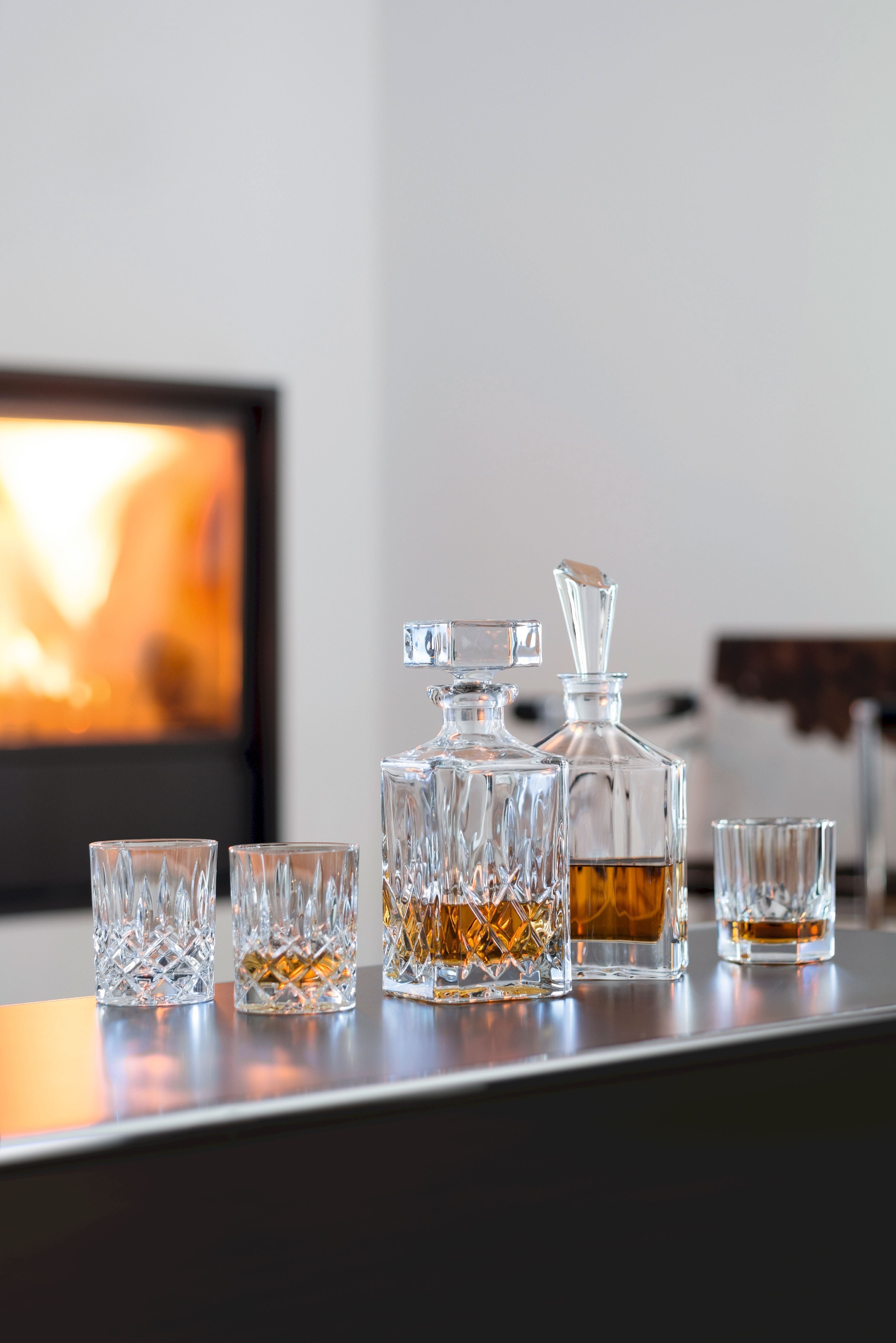 Nachtmann Aspen whisky set, karaf + 2 glazen
