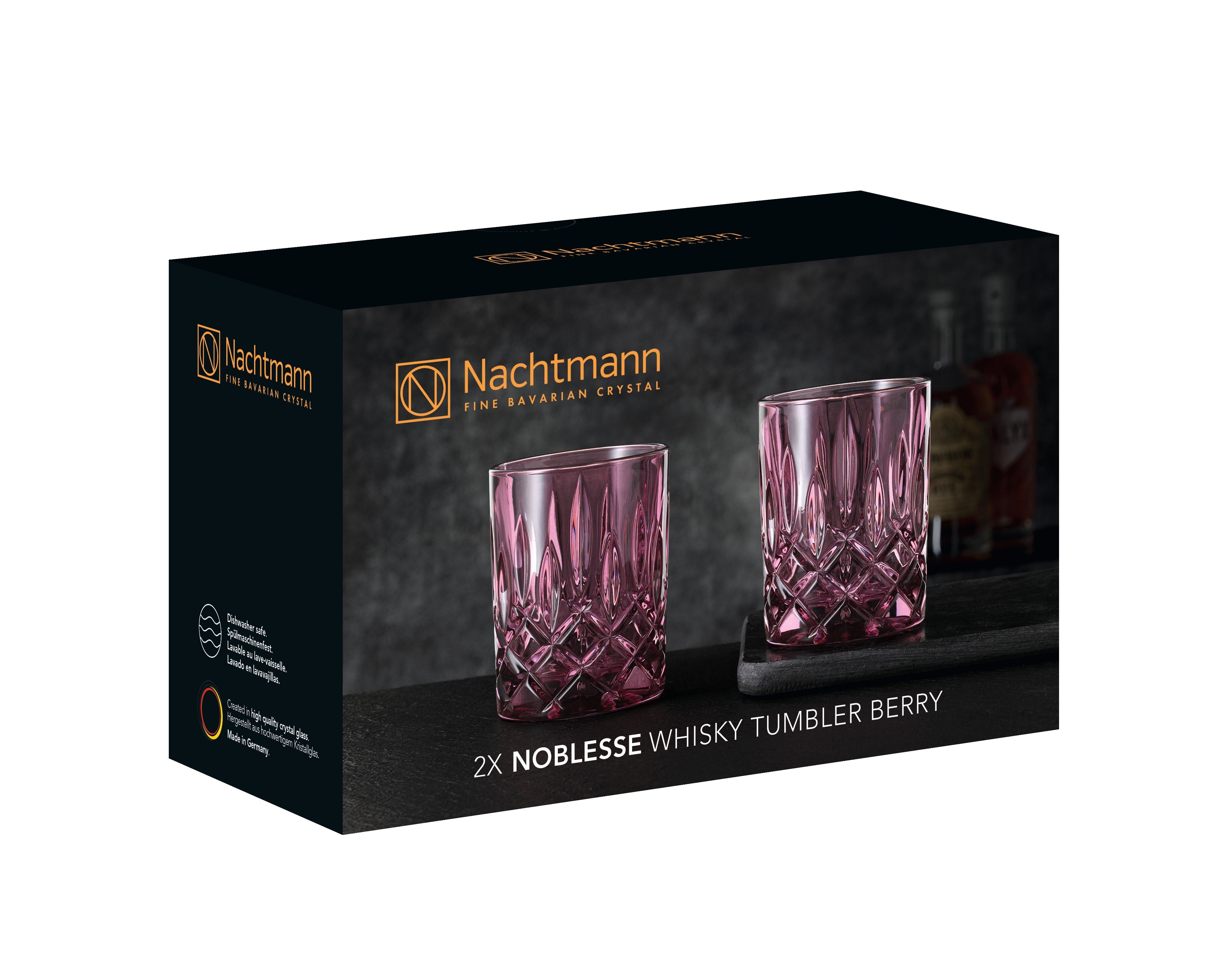 Nachtmann Noblesse Whiskyglas Beere 295 ml, 2er-Set