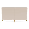 Montana Pair Classic Sideboard With Legs, Clay/Brass