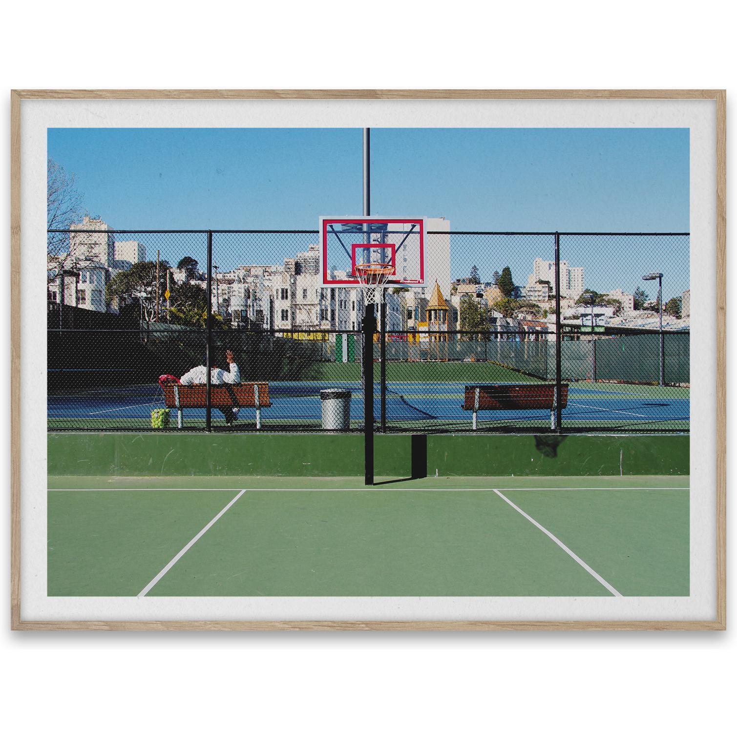 Paper Collective Cities Of Basketball 09, San Francisco Poster, 30x40 Cm