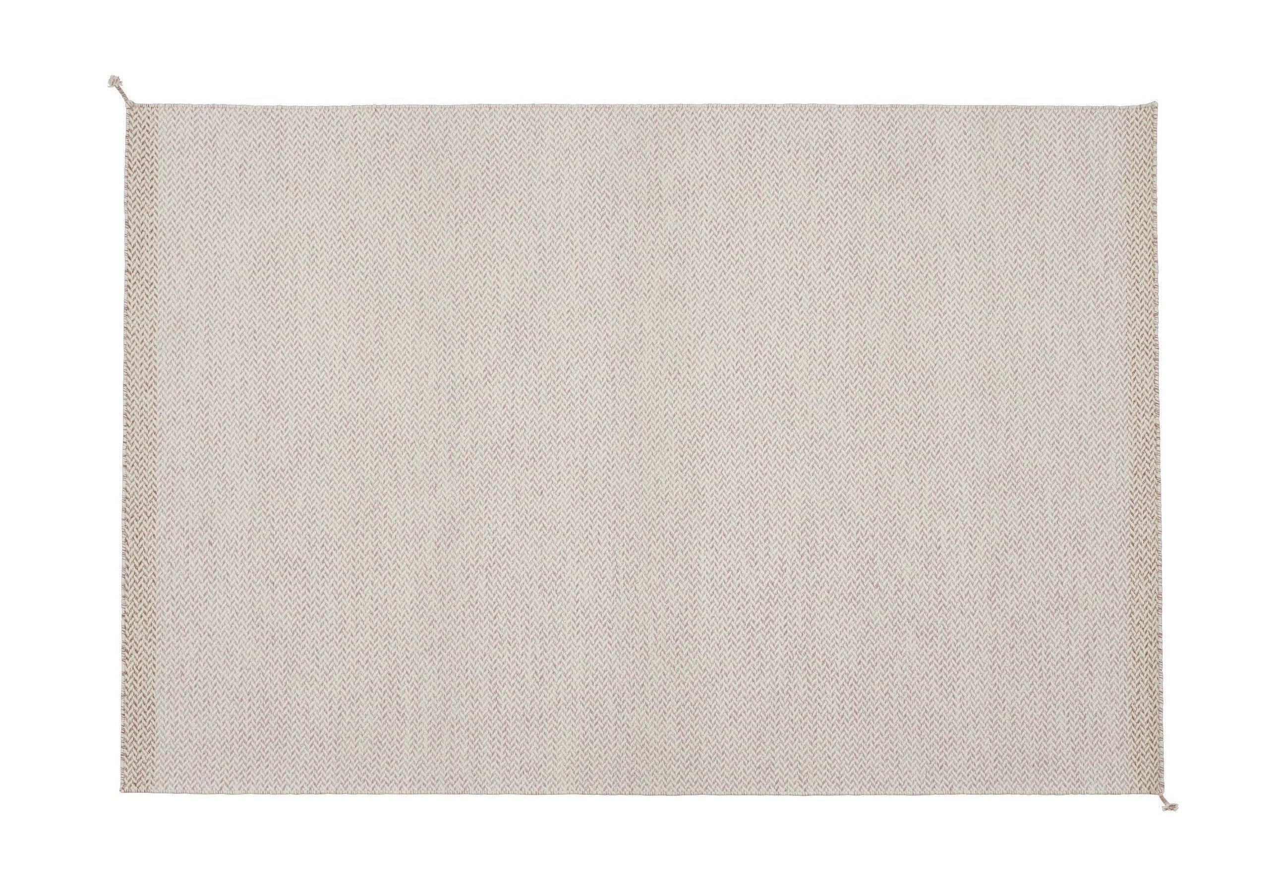 Muuto Ply Teppich leichte Rose, 240 x 170 cm