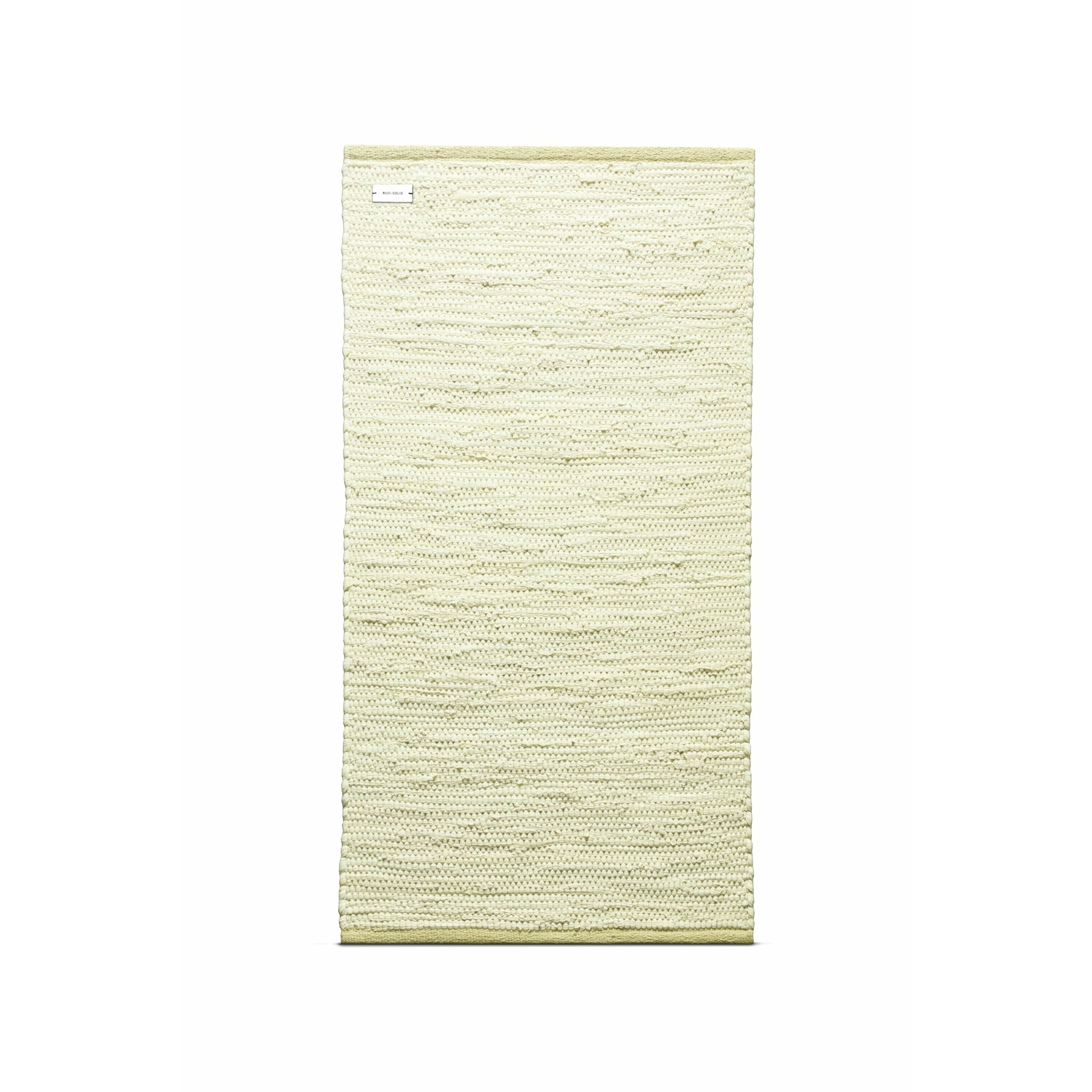 Rug Solid Katoenen tapijt 135x65 cm, citroen
