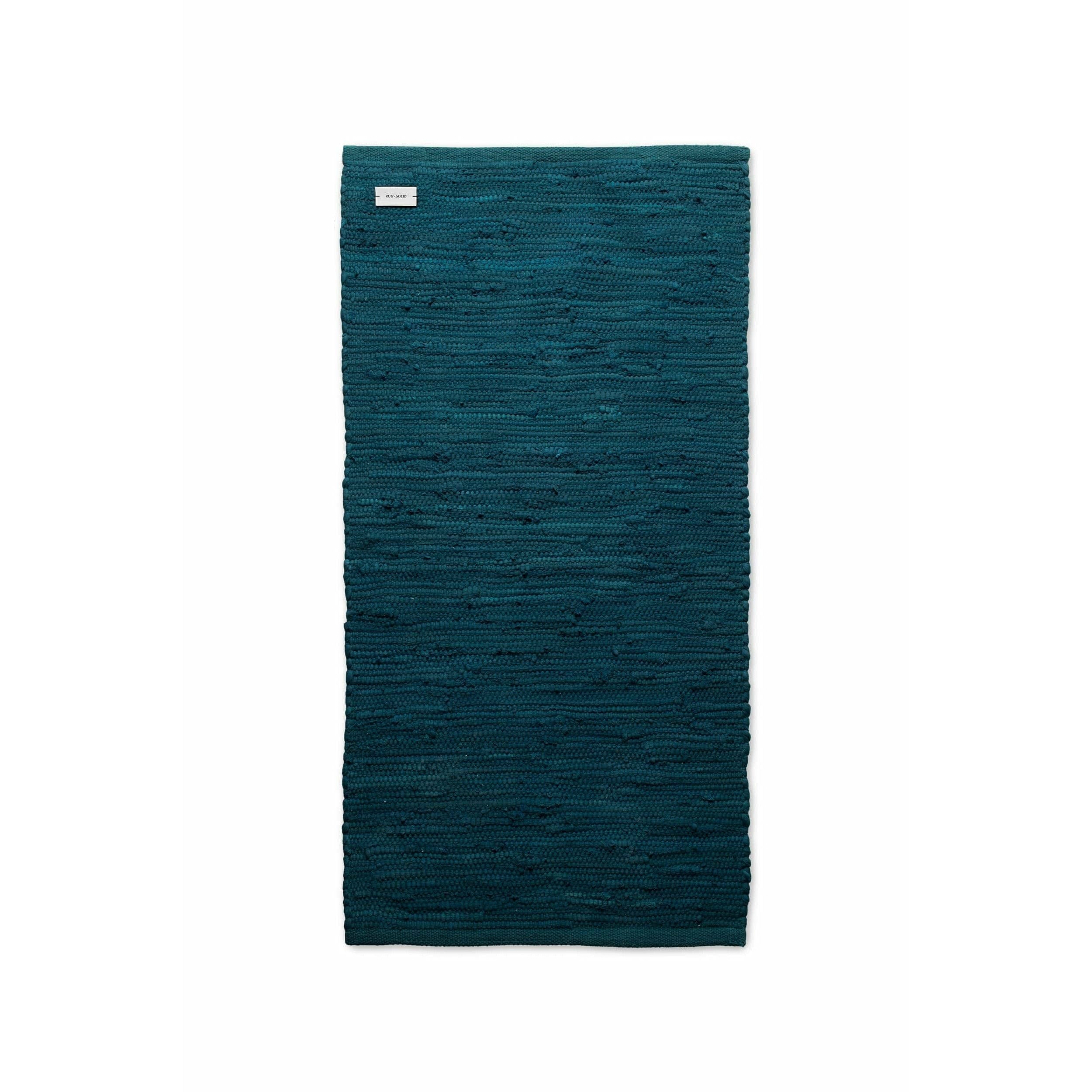 Rug Solid Katoenen tapijt 65 x 135 cm, aardolie
