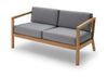 Skagerak Vireklyst 2 Sitzer -Sofa, Asche