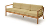 Skagerak Vireklelyst 3 Sitzer -Sofa, Honiggelb