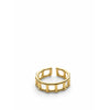 Skultuna Bambou Trail Ring Small Gold Plated, ø1,6 Cm