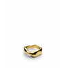 Skultuna Chunky Petit Ring Small Gold Plated, ø1,6 Cm