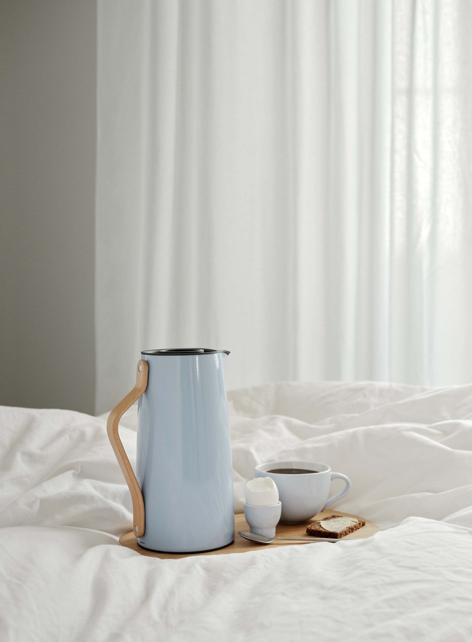 Stelton Emma Isolierkanne Kaffee 1,2 L, Blau