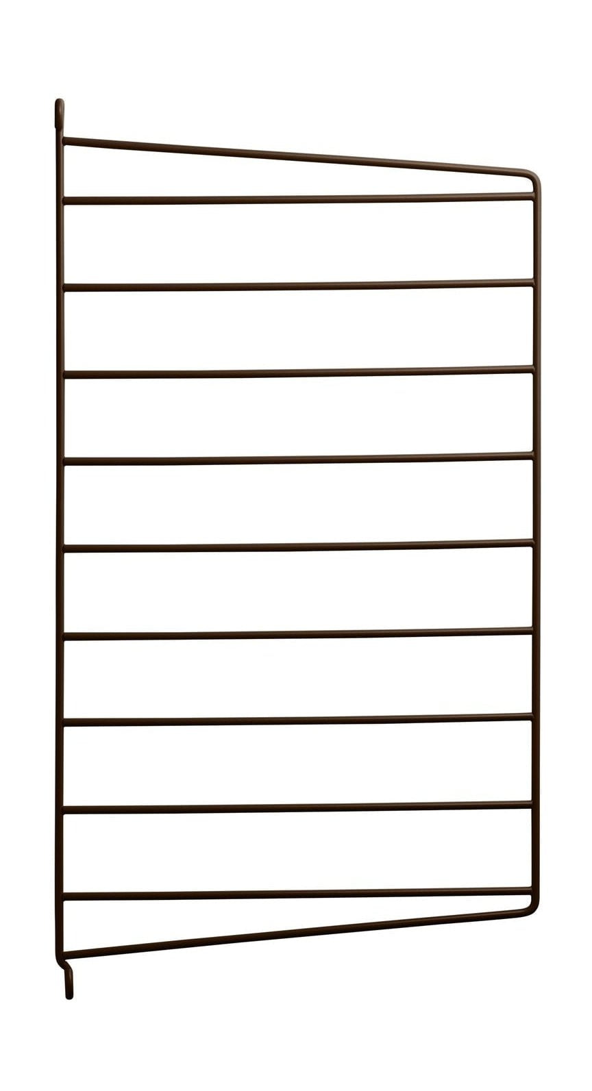 String Furniture String System Side Panel Wall Mounted 30x50 Cm, Brown