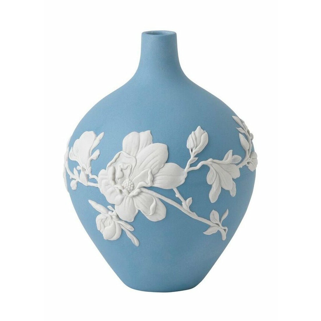 Wedgwood Magnolia Blossom Bud Vase, H: 14 Cm