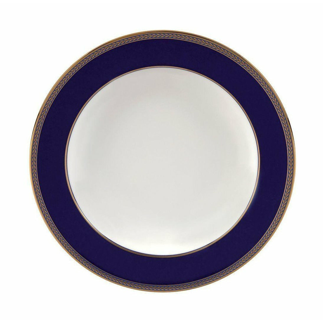 Wedgwood Renaissance Gold Deep Plate 23 Cm, White/Blue