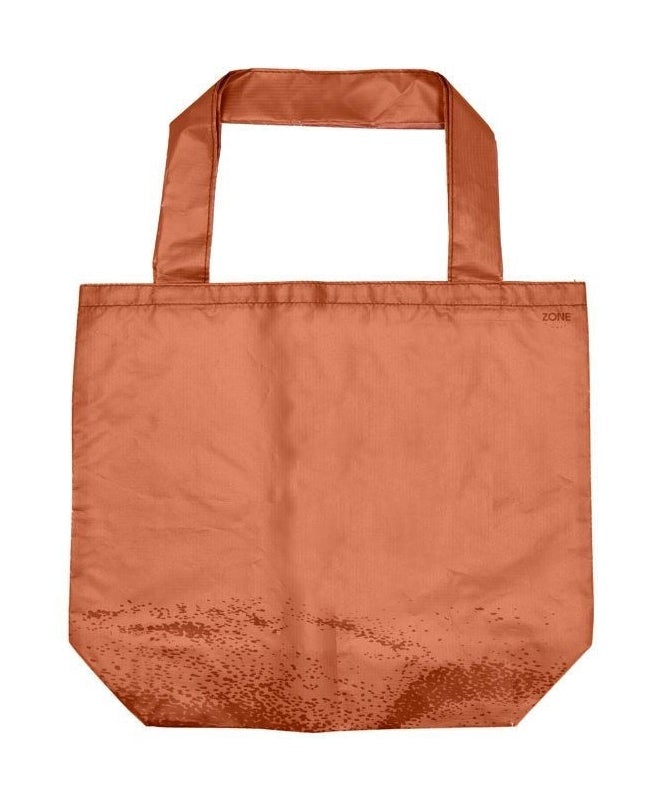 Zone Denmark Singles Shopping Bag, Terracotta/Squid