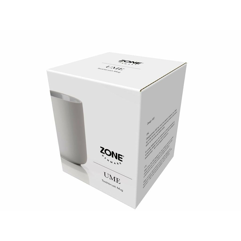 Zone Denmark Ume Toothbrush Cup, Light Grey