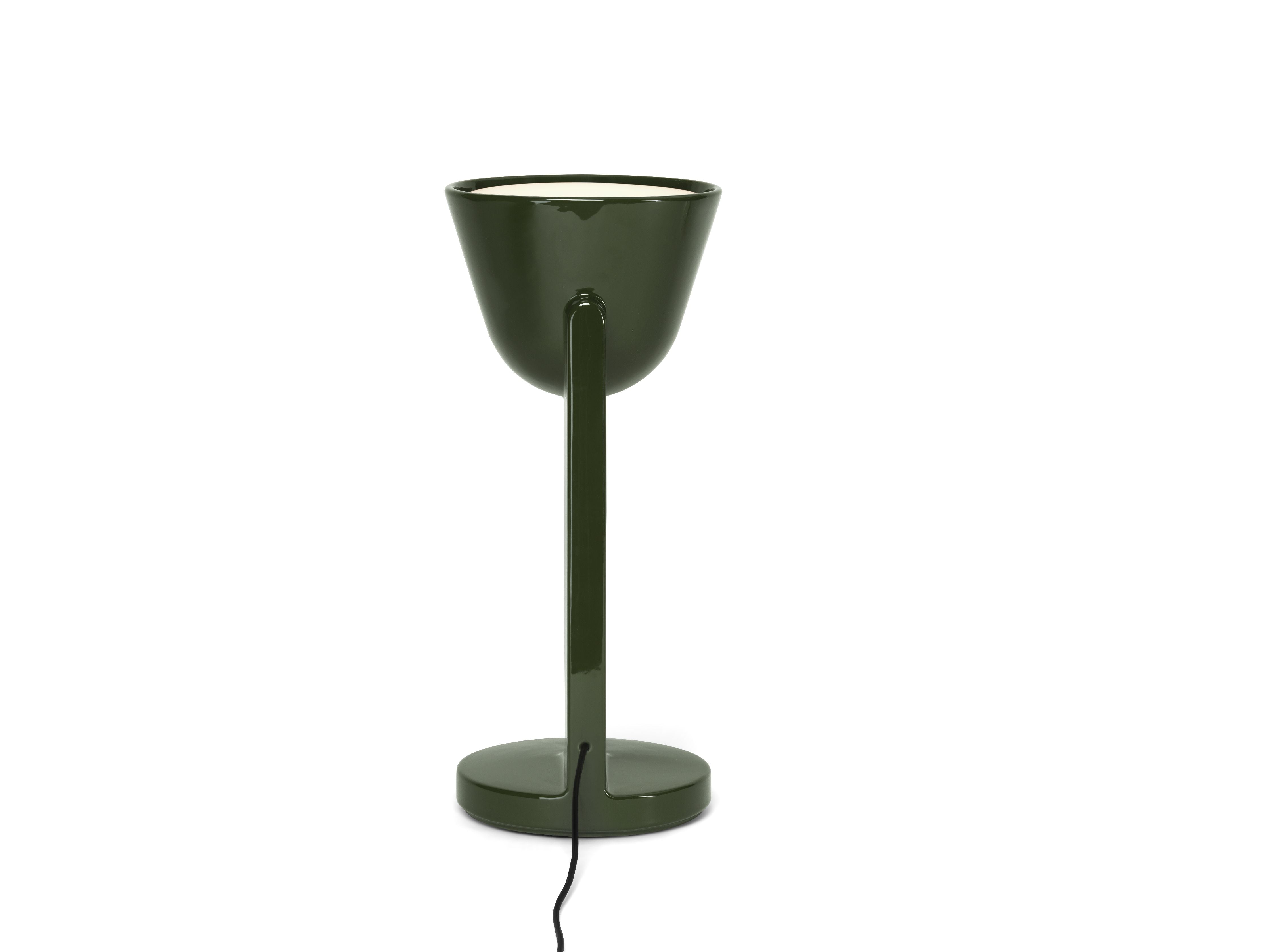 Flos Céramique tafellamp omhoog, Moss Green