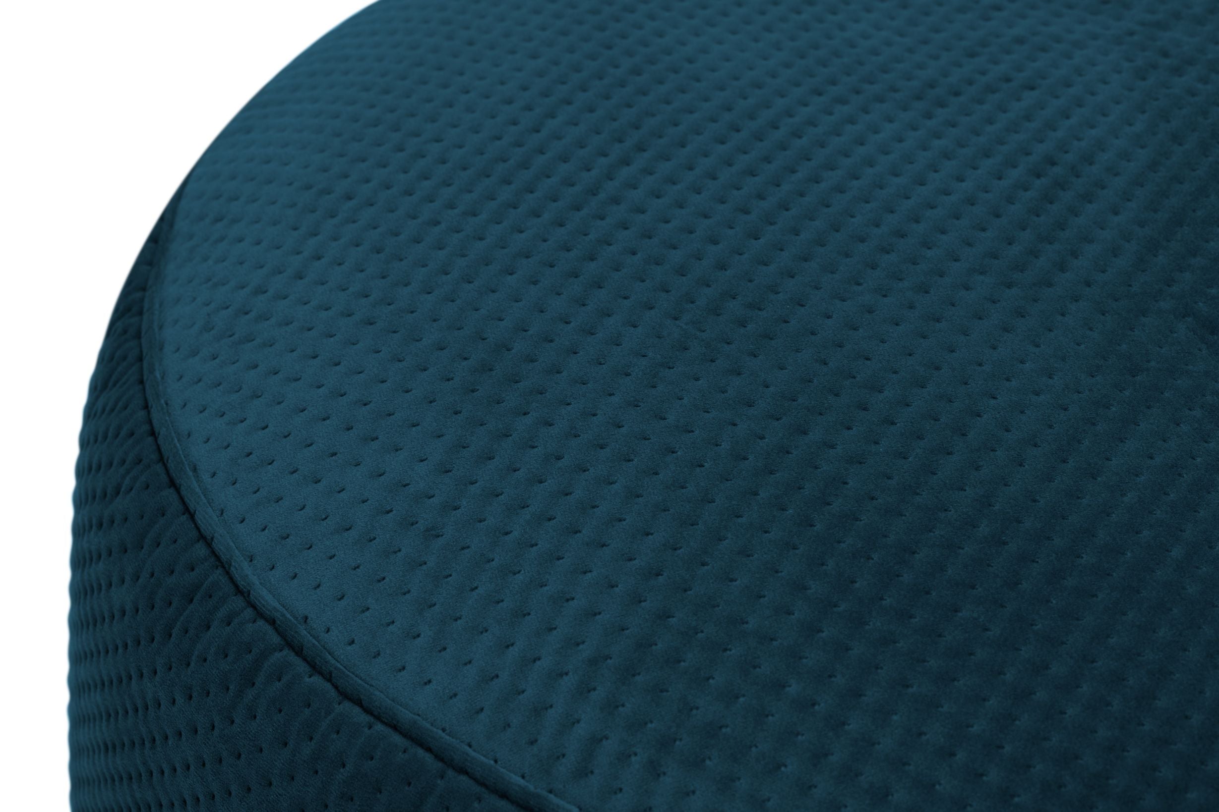 Fatboy Recycelter Punkt großer königlicher Velvet Pouf, Tiefsee