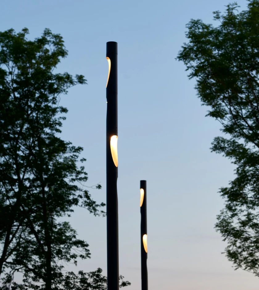 Louis Poulsen Flindt Plaza Lamp 2577 Lumen Dali, Corten